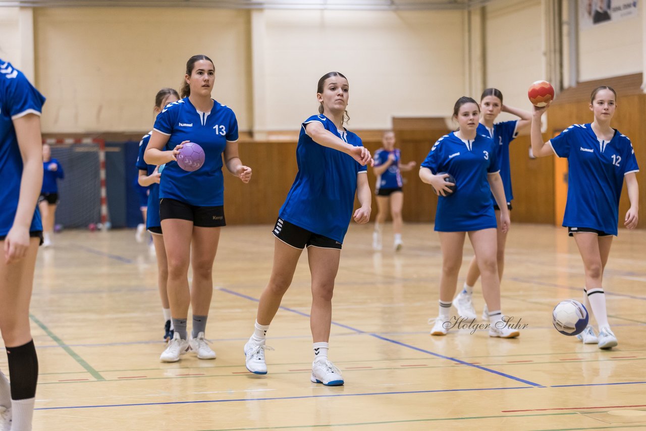 Bild 63 - wCJ TSV Ellerau - SG Pahlhude/Tellingstedt : Ergebnis: 21:18